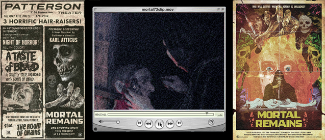 Mortal Remains promotional materials